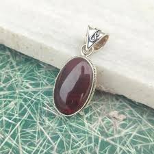 Garnet Gemstone 925 Sterling Silver Handmade Best Jewelry ...