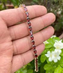 14K Yellow Gold Plated 5CT Oval Cut Lab Created Red Ruby ...