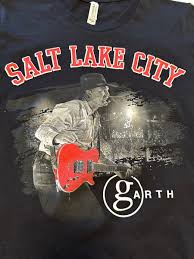 GARTH BROOKS 2019 STADIUM TOUR Salt Lake City Black Small T ...