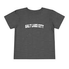 Salt Lake City Toddler Tee: Utah Vacation Shirt - Etsy