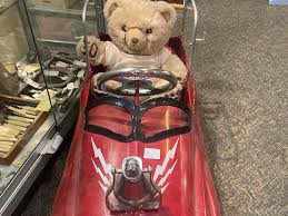 Just in to the store. Not terribly old but I know I would have loved one of these when I was a kid. Great gift for that young future fire fighter. 🚒We