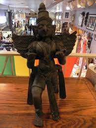 14 1/2" Bronze Garuda King of Birds Statue In Anthropomorphic Form | eBay