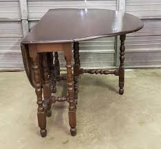 Sold at Auction: A.H. STIEHL FURNITURE CO. TURNED LEG GATE ...