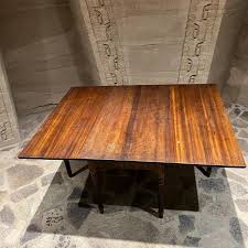 1920s Fine Gateleg Drop Leaf Dining Table Solid Mahogany ...