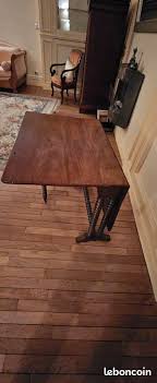 Table pliante chêne massif - Ameublement