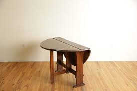 Italian, Tuscan, LXIV Period Castagno-Wood Folding Drop-Leaf Table, Early 18th C at 1stDibs