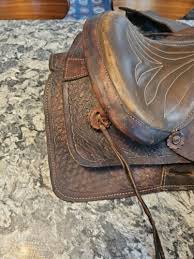 vintage 16" tooled Western trail or pleasure and 47 similar items