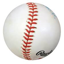 Mike Sandlock Autographed Official NL Baseball Brooklyn ...