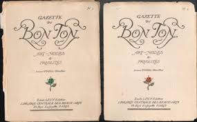 Gazette du Bon Ton. Art, Modes, Frivolités. 1ère Année ...