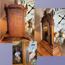 Waterbury Clock Co., Calendar, Gingerbread, Kitchen, Mechanical, 8 Day Clock, Barometer, 22", 1870s, Antique, WORKS K8/3 - Etsy