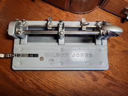 Vintage Wilson Jones 3-hole Paper Punch: Mid Century Office ...