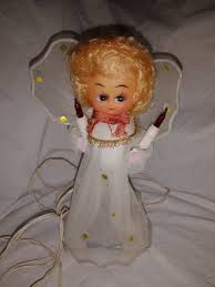 Mid Century Modern Christmas Angel Tree Topper Lighted MCM ...