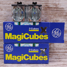 Vintage NOS GE Magicubes General Electric Magic 5 Cubes
