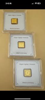 Grabbed 3x 1 gram Geiger bars for $390 : r/Gold