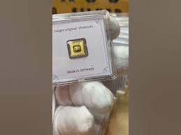 1 Gram Gold Geiger Square Bar - YouTube
