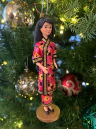 1997 Hallmark Keepsake Ornament - Chinese Barbie - #2 Dolls ...