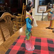 Vintage 1970's Geisha Girl Stockinette Doll 15” Tall Made In ...