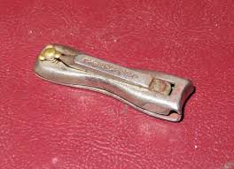 Antique 1896 "The Gem" Small 2" Finger Nail Clippers - HC ...