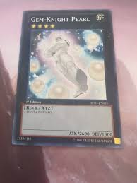 Gem-Knight Pearl BP01-EN031 1st Edition Common LP/MP ...