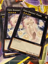 Yugioh- 3X Gem-Knight Pearl - Common - 1st Edition - WIRA ...