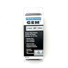 GEM STAINLESS UNCOATED SINGLE EDGE BLADE | Miller Marketing
