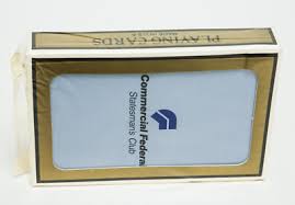 Vintage SEALED playing cards -Gemaco Bridge- Commercial Federal Stateman's Club | eBay