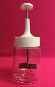 Vintage GEMCO Food Chopper Glass Jar Stainless Steel Blades ...