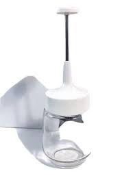 Vintage GEMCO Nut Food Chopper White & Glass Stainless Steel ...