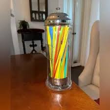 Gemco | Accents | Vintage Gemco Glass Straw Holder Soda ...