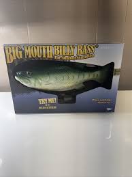 NIB Gemmy Big Mouth Billy Bass Singing Fish I Will Survive ...