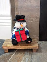 Gemmy Animated Singing Snowman Plush - Etsy
