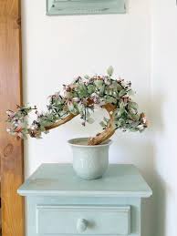 Jade and Glass Bonsai - Etsy