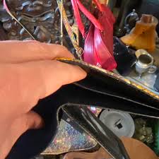 NWOT genuine rainbow snakeskin with matching... | Depop