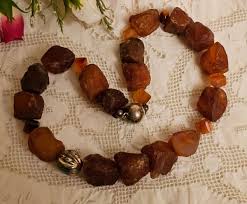 Vintage Natural Carnelian Agate Nugget Sterling Silver Bead ...