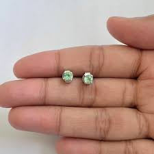 Kyanite Green Stud Earring-(KYN-RDE-1023-G) – Rananjay Exports