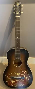 Group of Five Cowboy Acoustic Guitars Including Gene Autry ...