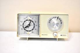 Beige Ivory Vintage 1965 General Electric Model C-403D AM Vacuum Tube – Retro Radio Farm