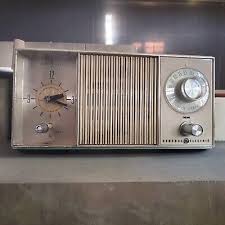 Vintage GE General Electric 1960s Radio Alarm Analog Clock Works READ | eBay