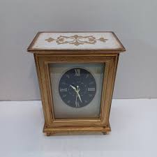 Vintage General Electric Clock Model 8118 Gold Gilt Florentine Style Case | eBay