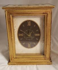 Vintage General Electric Clock Gold Gilt Florentine Style Case | eBay
