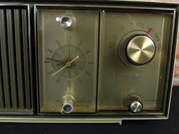 Vintage GE General Electric Clock Radio Lighted Dial | eBay