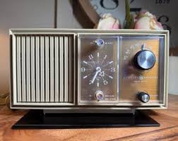 Vintage GE General Electric Clock AM FM Radio Alarm 7-4634B Tested & Working - Etsy India