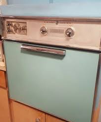GE ELECTRIC IN WALL OVEN & STOVETOP AQUA TEAL vintage COMBO Orlando FLarea local | #1855597756