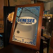 パブミラー】1960年製 "GENESEE LIGHT BEER(ジェネシーライト ...