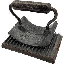 Antique 1886 Geneva Hand Fluter, Crimping Rocking Sad Iron ...