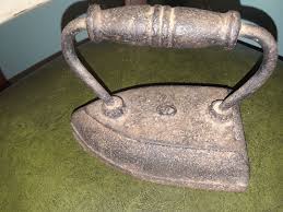 Vintage Cast Iron Clothes Iron | eBay
