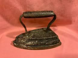 Antique Cast Iron Clothes Iron | eBay