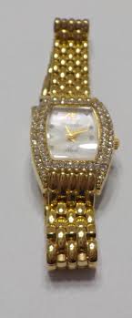 Vintage Armitron "now" Women's Wrist Watch--rhinestones ...