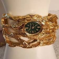 Trifari | Jewelry | Trifari Cuff Watchbracelet Designed By Jonathan Bailey Sculptureaque Series | Poshmark