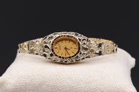 Vintage 10K Gold Nugget Women's Citizen Gold Watch - Etsy
